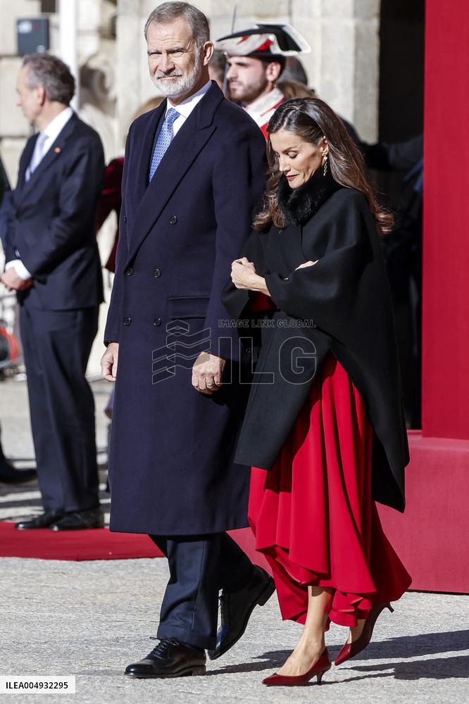 Spain Royals Welcomes German President Steinmeier - Madrid