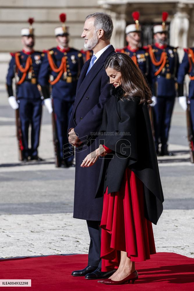 Spain Royals Welcomes German President Steinmeier - Madrid