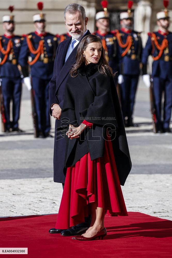 Spain Royals Welcomes German President Steinmeier - Madrid