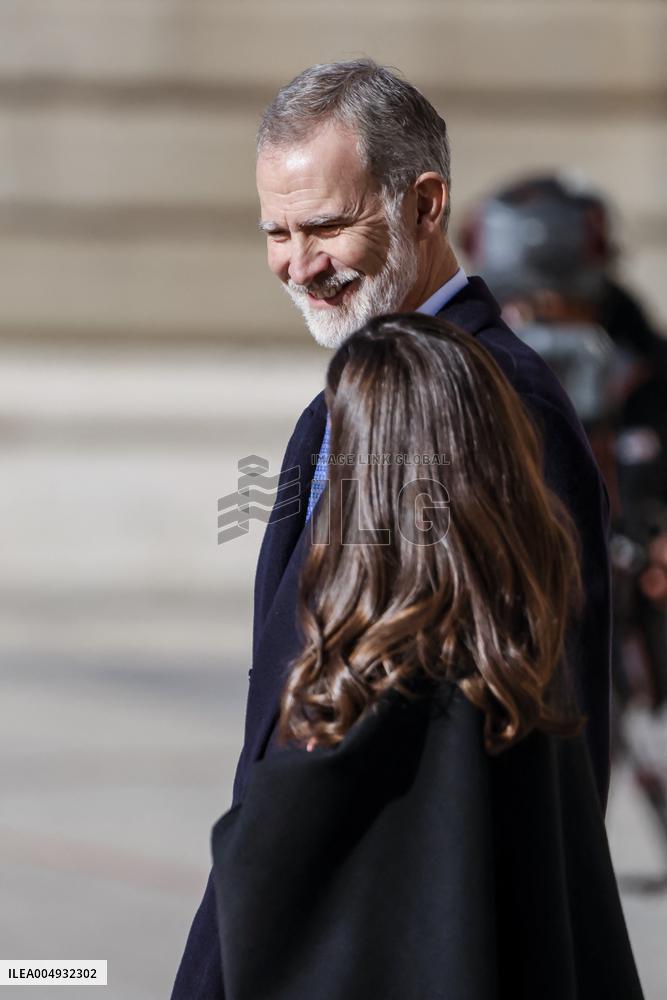 Spain Royals Welcomes German President Steinmeier - Madrid