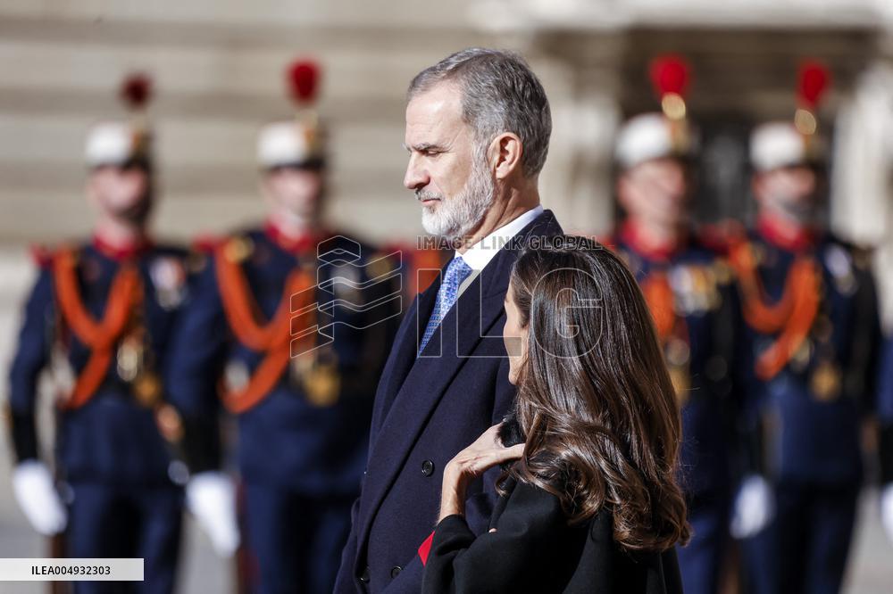 Spain Royals Welcomes German President Steinmeier - Madrid