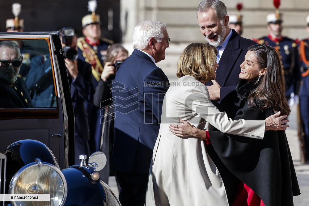 Spain Royals Welcomes German President Steinmeier - Madrid