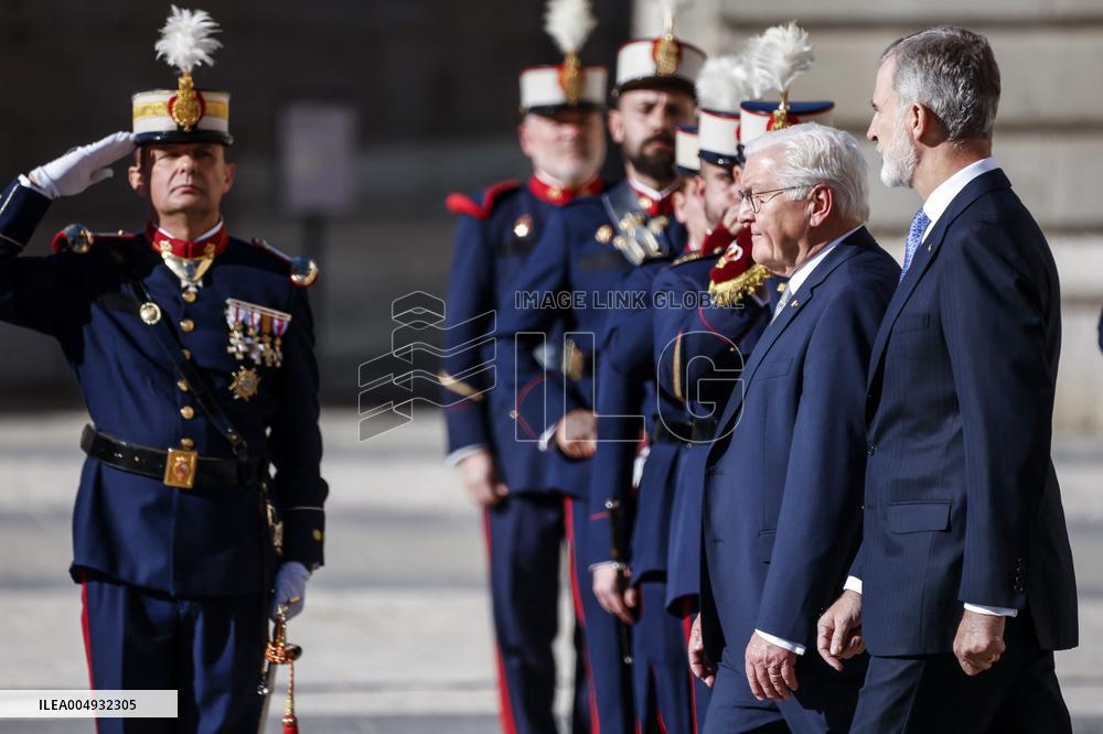 Spain Royals Welcomes German President Steinmeier - Madrid