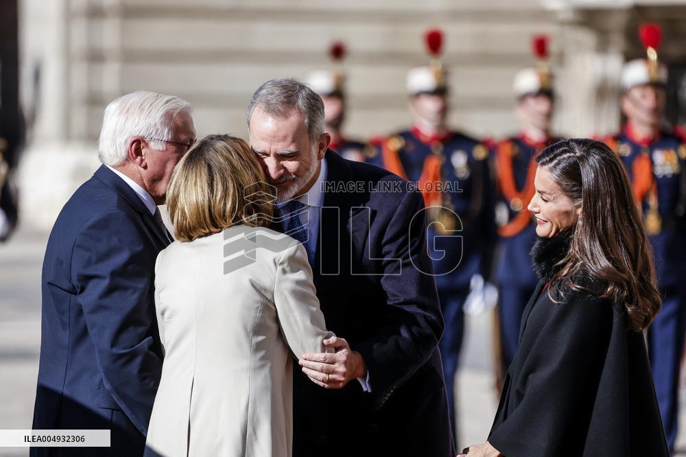 Spain Royals Welcomes German President Steinmeier - Madrid