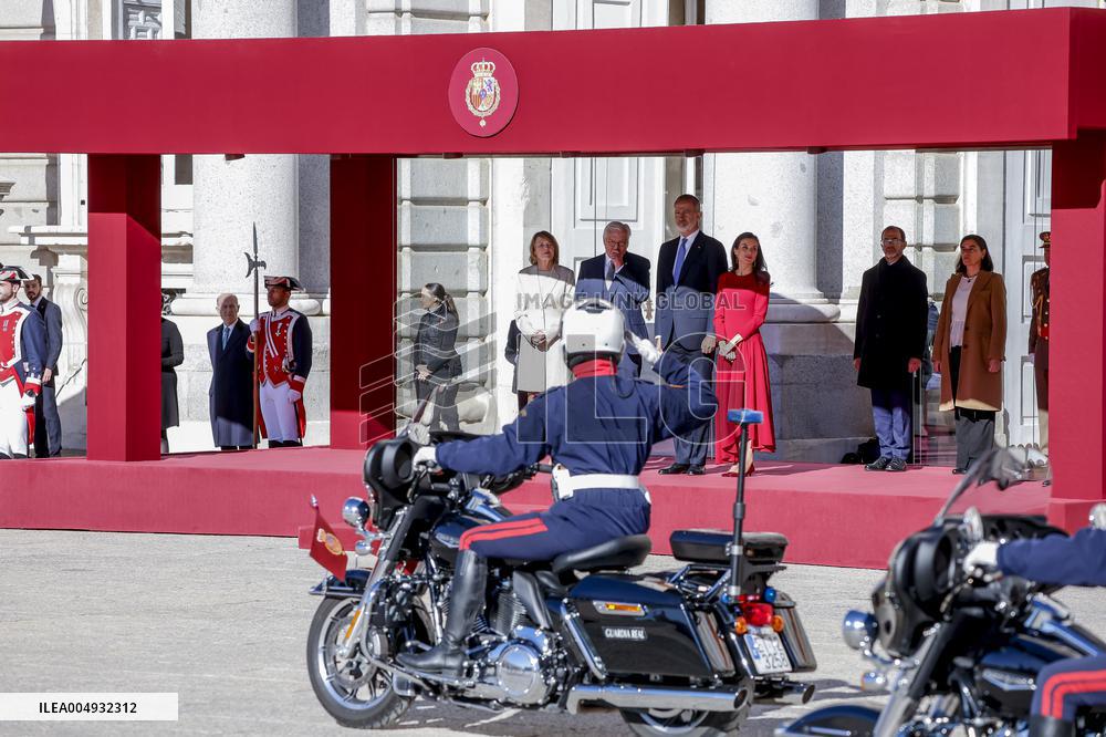 Spain Royals Welcomes German President Steinmeier - Madrid