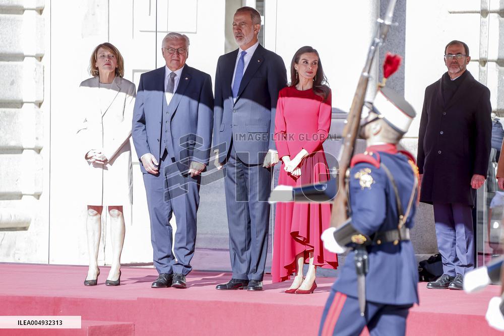 Spain Royals Welcomes German President Steinmeier - Madrid