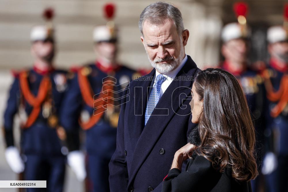 Spain Royals Welcomes German President Steinmeier - Madrid