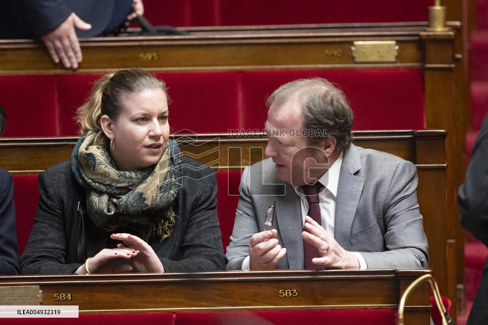 Session of Questions to The Government - Paris