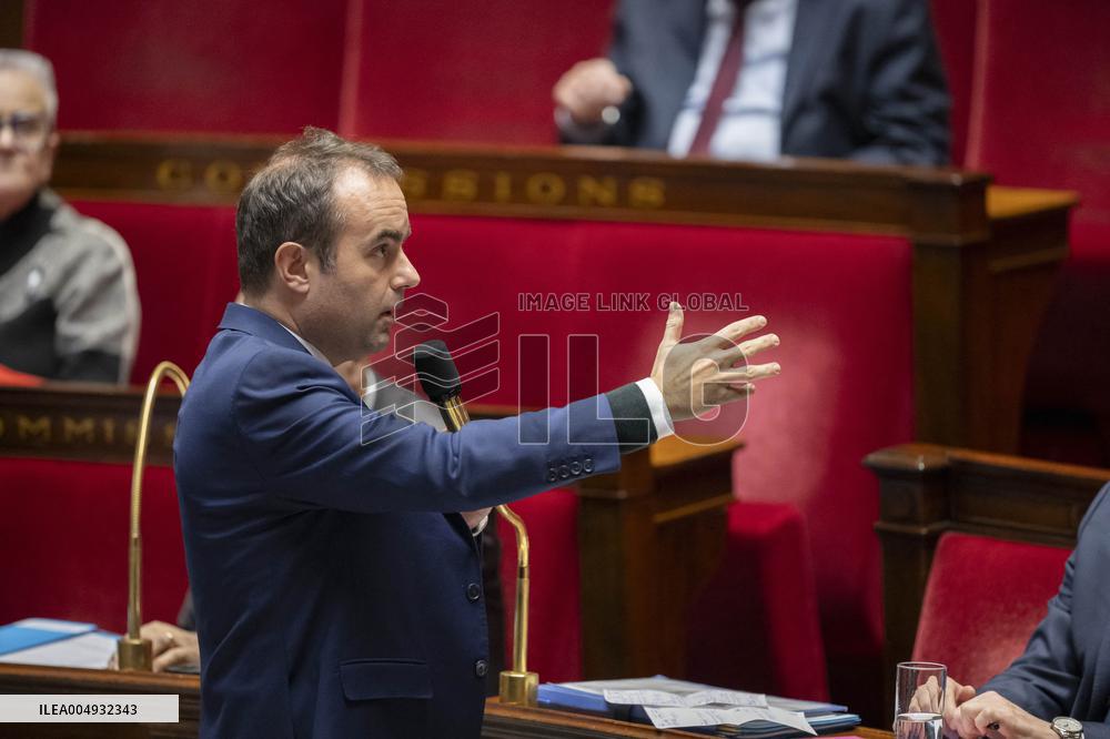 Session of Questions to The Government - Paris