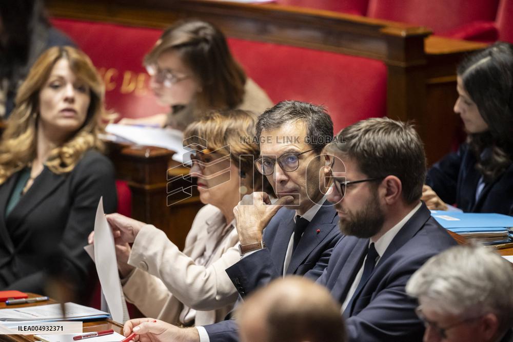 Session of Questions to The Government - Paris