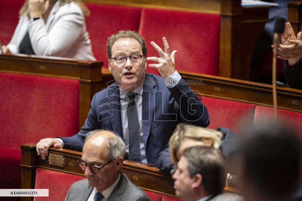 Session of Questions to The Government - Paris