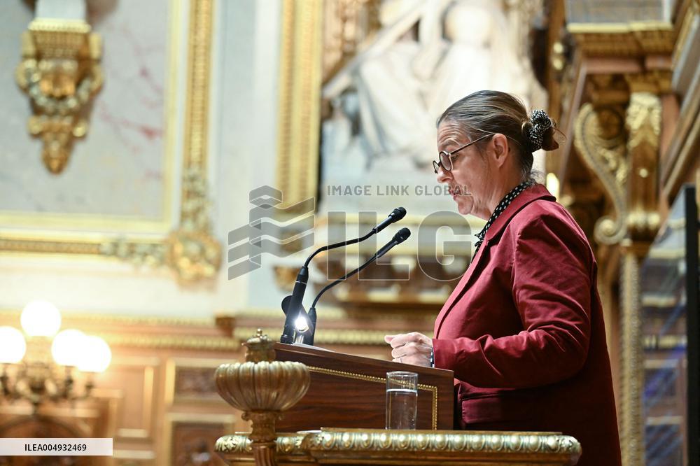 Vote Of the Social Security Finance Bill - PLFSS - Paris