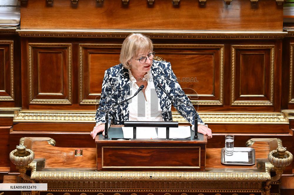 Vote Of the Social Security Finance Bill - PLFSS - Paris