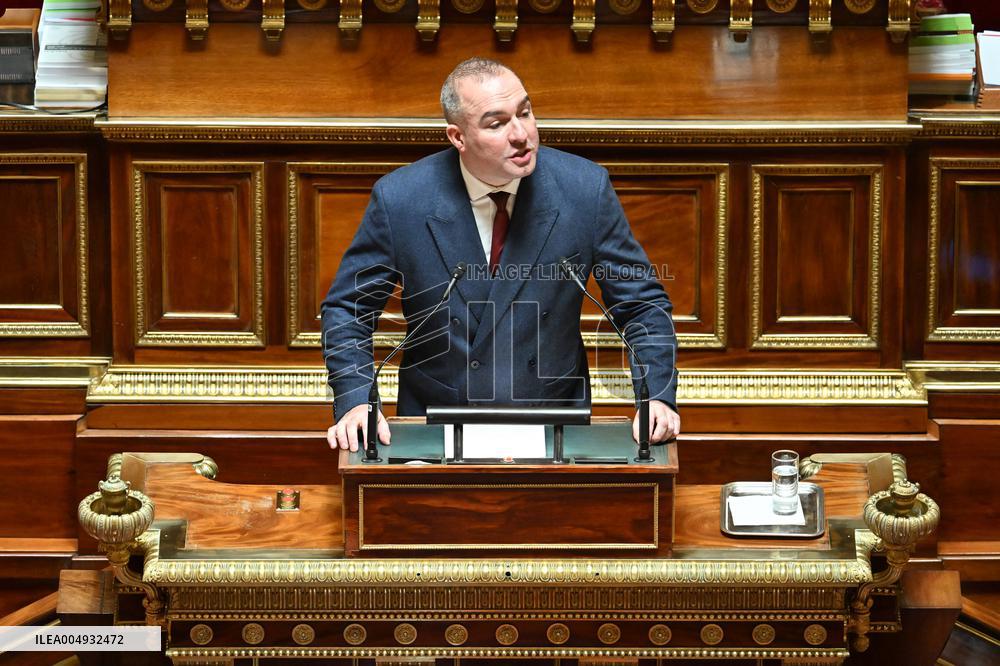 Vote Of the Social Security Finance Bill - PLFSS - Paris