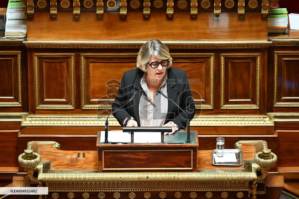 Vote Of the Social Security Finance Bill - PLFSS - Paris