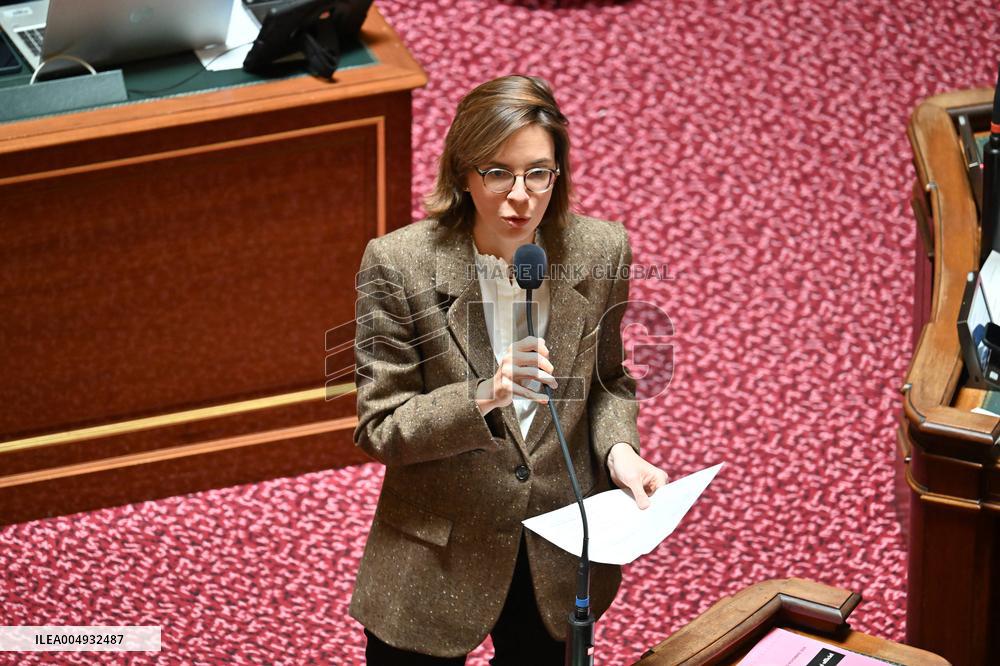 Vote Of the Social Security Finance Bill - PLFSS - Paris