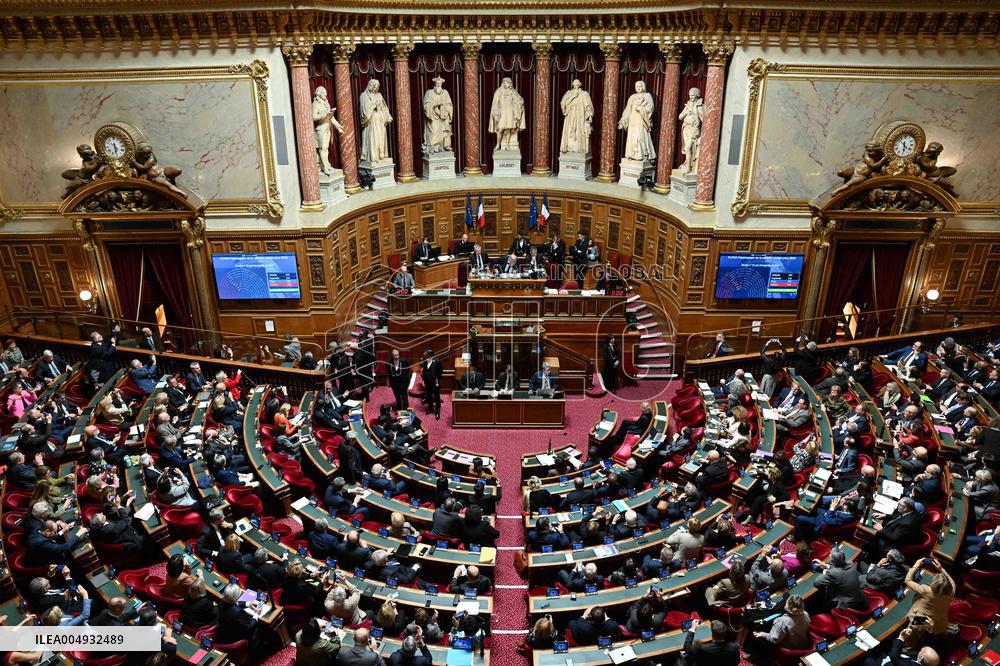 Vote Of the Social Security Finance Bill - PLFSS - Paris