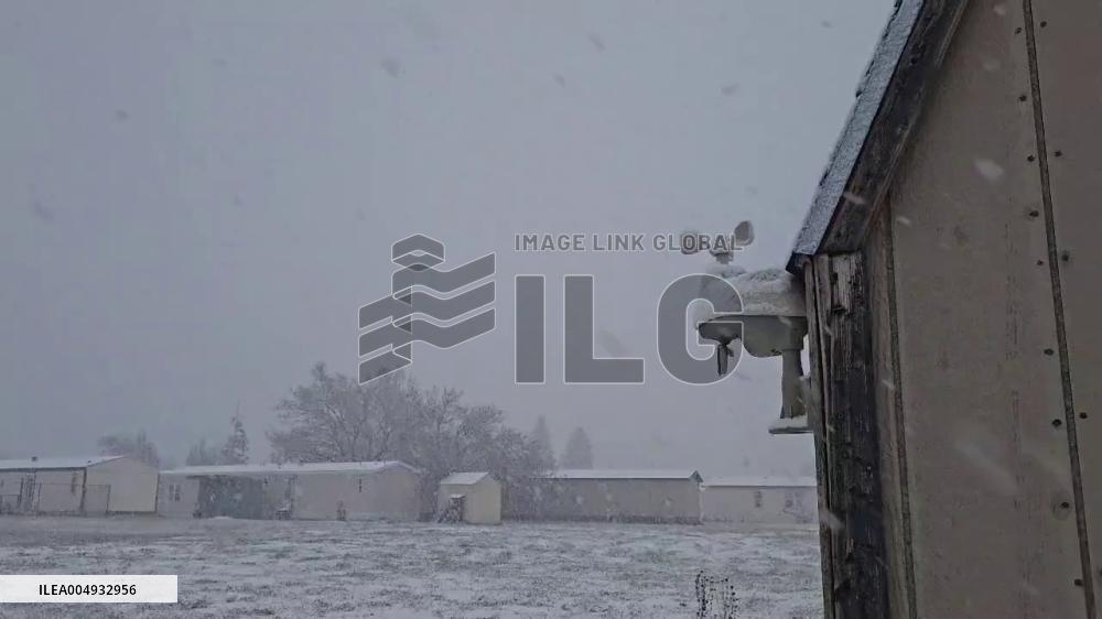 US: Backdoor Cold Front Dumps Heavy Snow on Northwest Montana