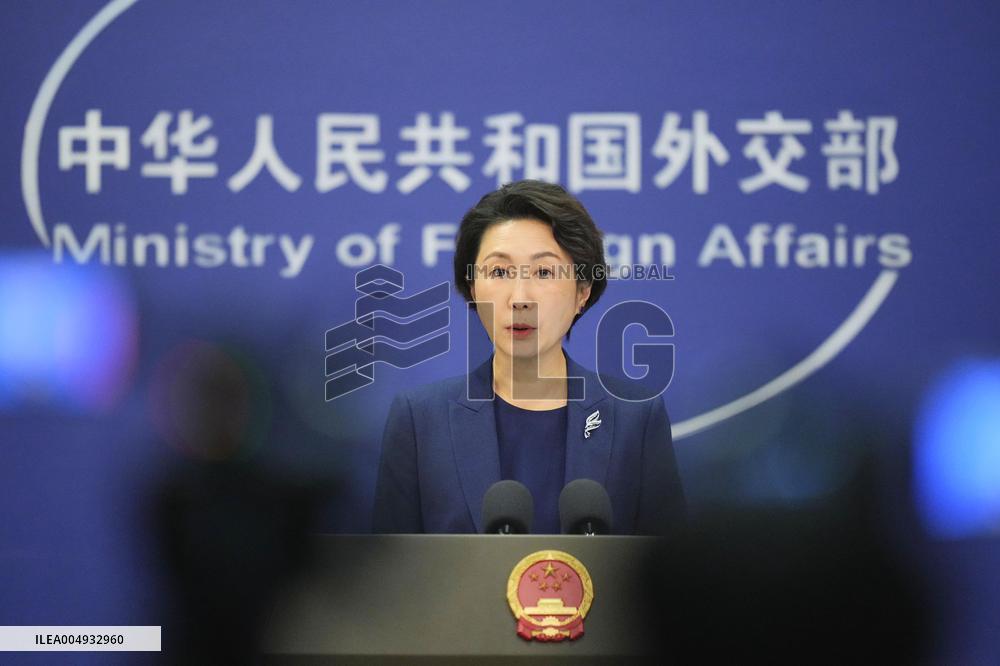 China Foreign Ministry spokeswoman