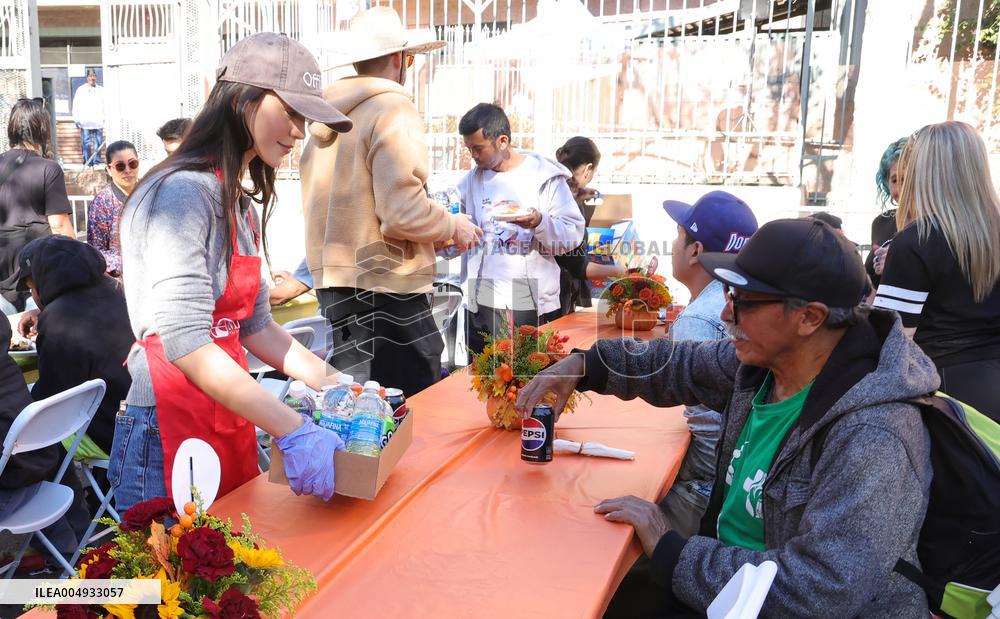 2025 Thanks & Giving On Skid Row - LA
