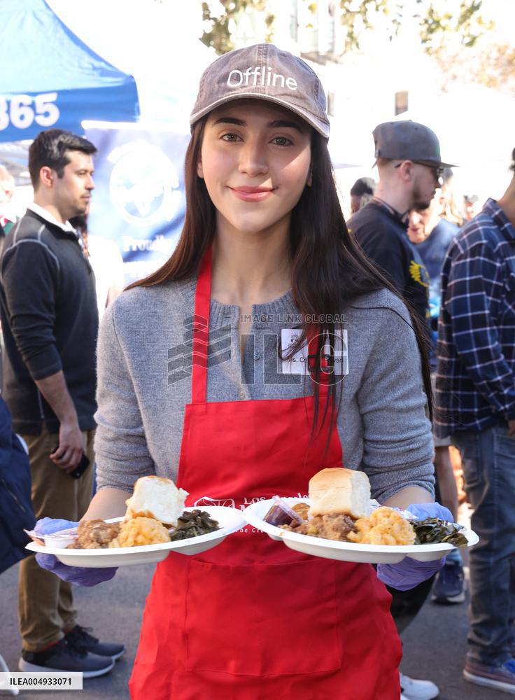 2025 Thanks & Giving On Skid Row - LA