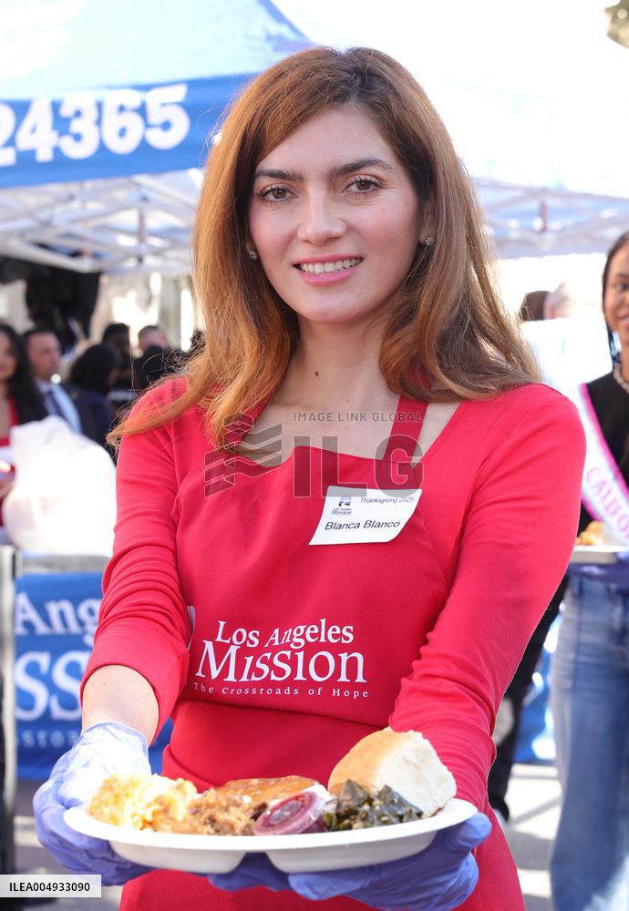 2025 Thanks & Giving On Skid Row - LA