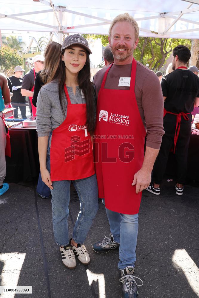 2025 Thanks & Giving On Skid Row - LA