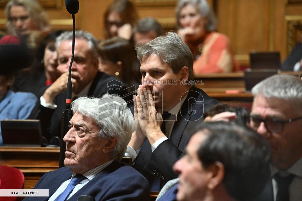 Questions To Government At The Senate - Paris