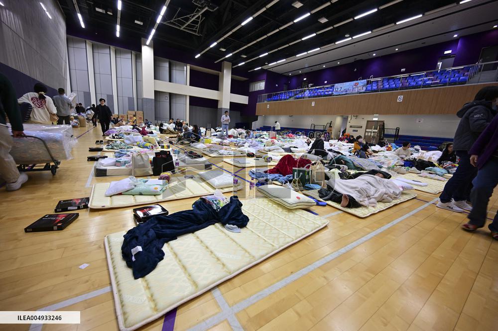 Residential Area Fire Site In Hong Kong