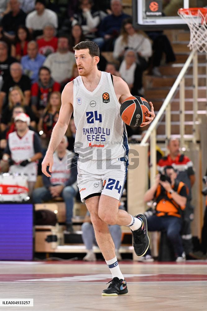 Euroleague Basketball - AS Monaco v Anadolu Efes