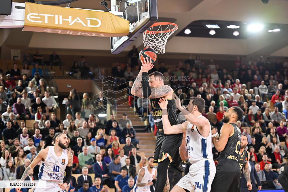 Euroleague Basketball - AS Monaco v Anadolu Efes