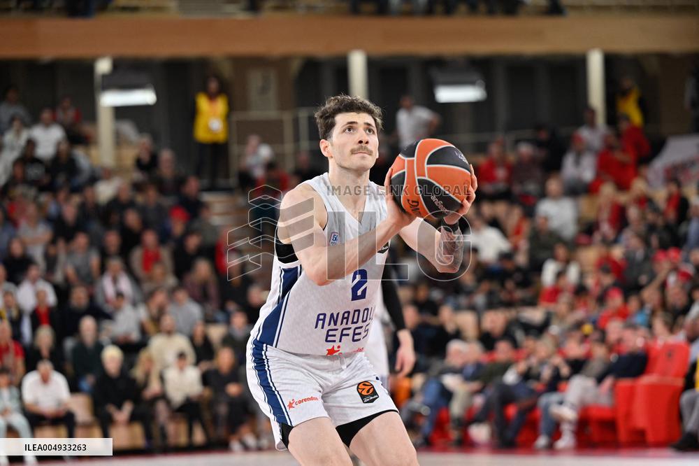 Euroleague Basketball - AS Monaco v Anadolu Efes