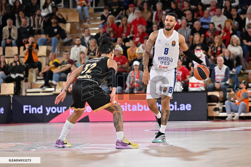 Euroleague Basketball - AS Monaco v Anadolu Efes