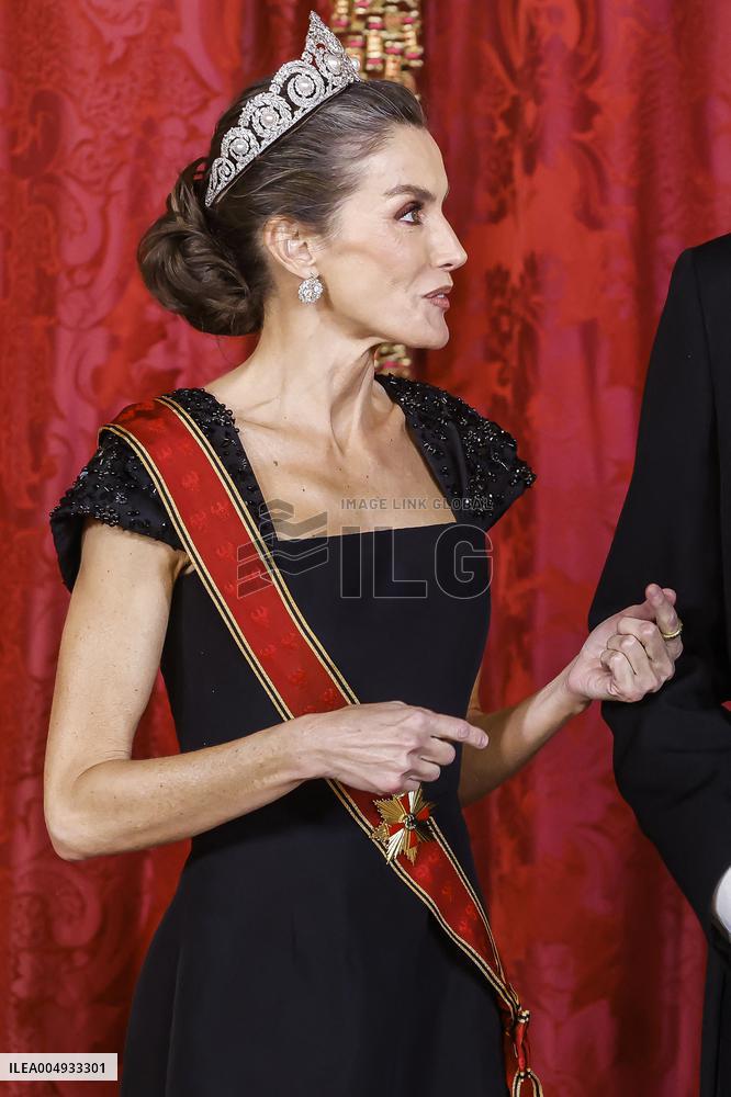 Gala Dinner For The German President - Madrid