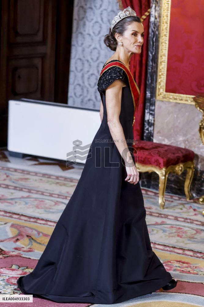 Gala Dinner For The German President - Madrid
