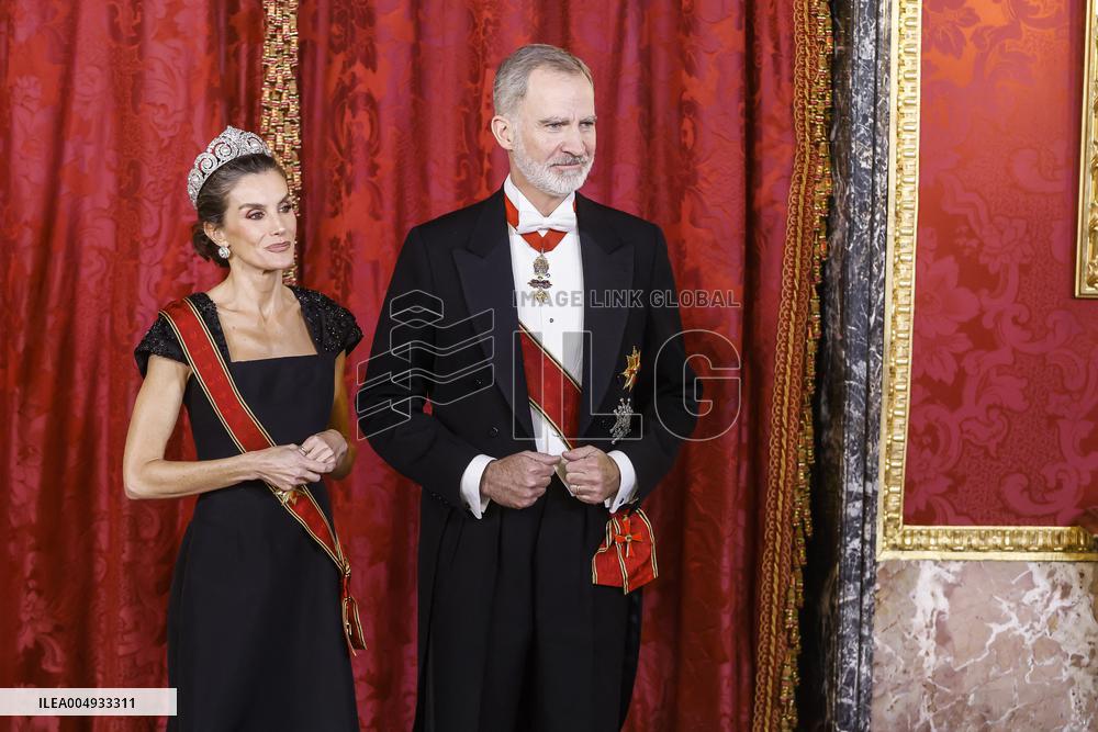 Gala Dinner For The German President - Madrid