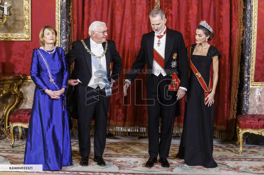 Gala Dinner For The German President - Madrid