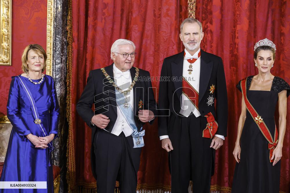 Gala Dinner For The German President - Madrid