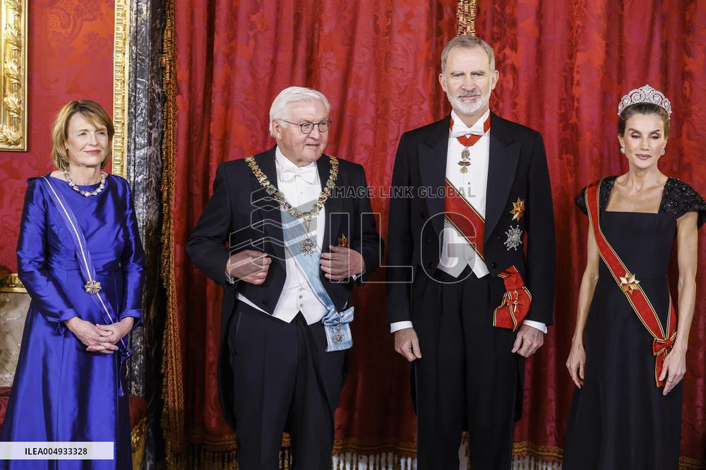 Gala Dinner For The German President - Madrid