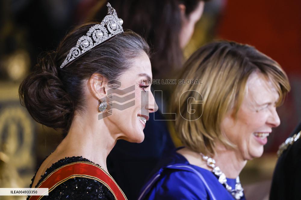 Gala Dinner For The German President - Madrid