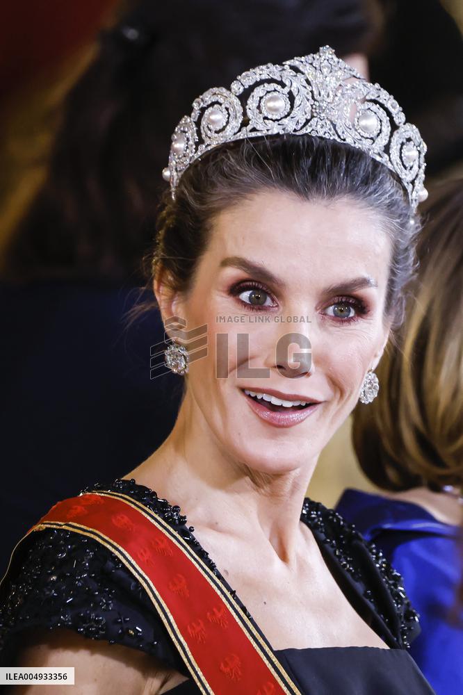 Gala Dinner For The German President - Madrid