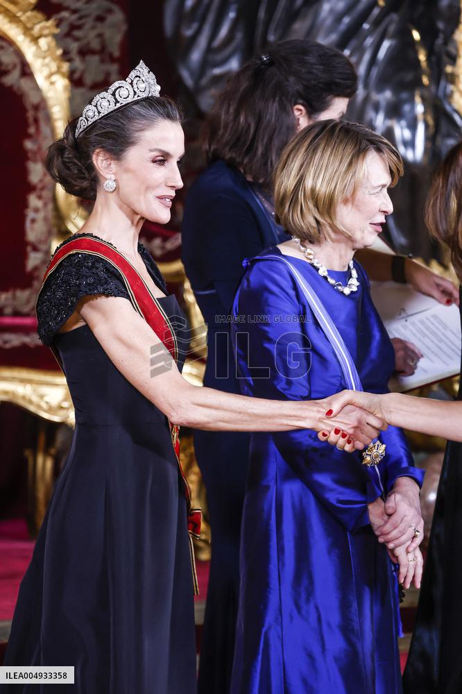 Gala Dinner For The German President - Madrid