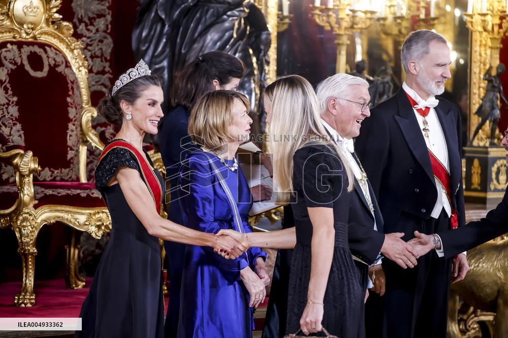 Gala Dinner For The German President - Madrid