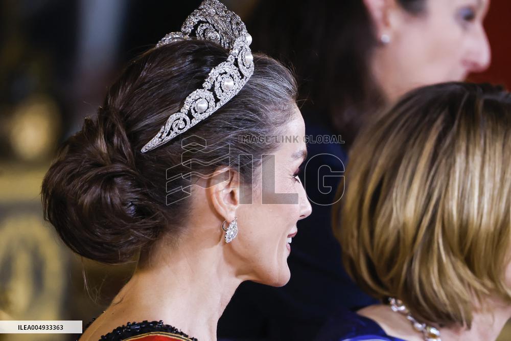 Gala Dinner For The German President - Madrid