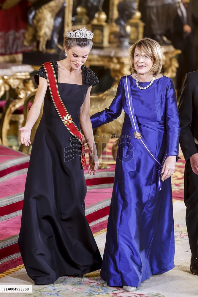 Gala Dinner For The German President - Madrid