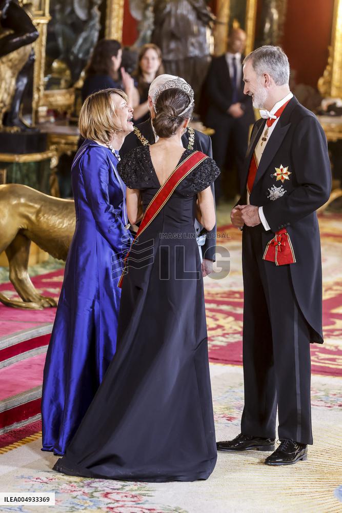 Gala Dinner For The German President - Madrid