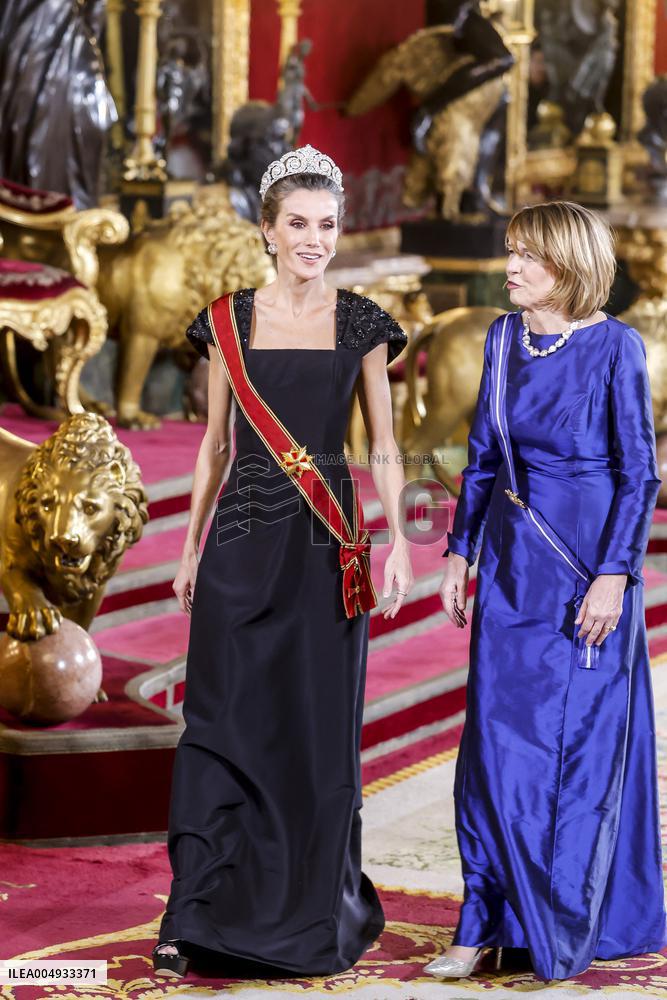 Gala Dinner For The German President - Madrid