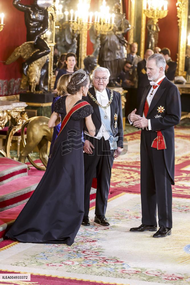 Gala Dinner For The German President - Madrid