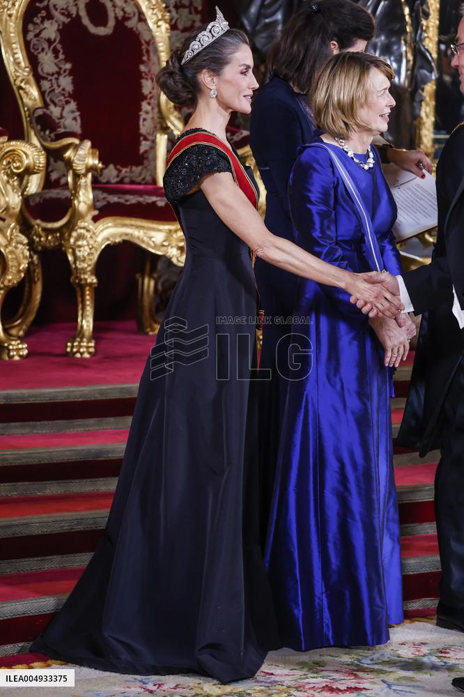 Gala Dinner For The German President - Madrid