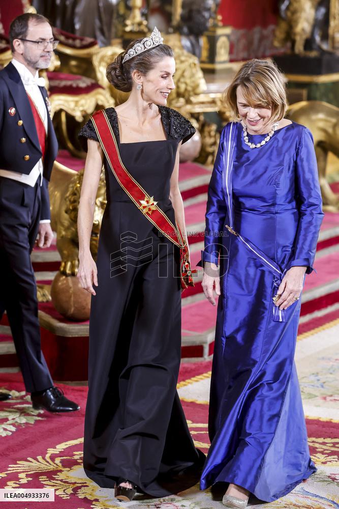 Gala Dinner For The German President - Madrid